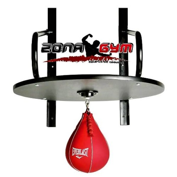 SOPORTE Y PERA DE CUERO PARA BOXEO